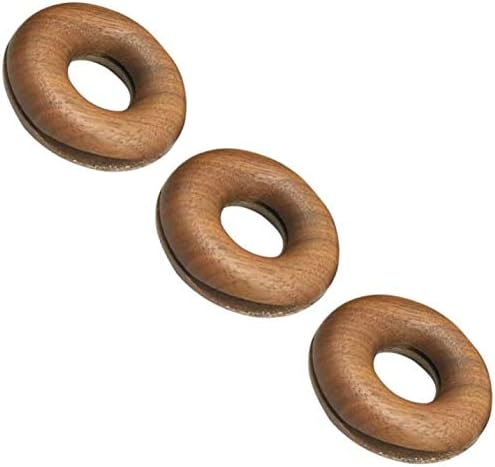 Pacote de pacote com alimentos de madeira vedação de donut conjuntos de donut, saco de lanches de rosca de rosca de bolsas