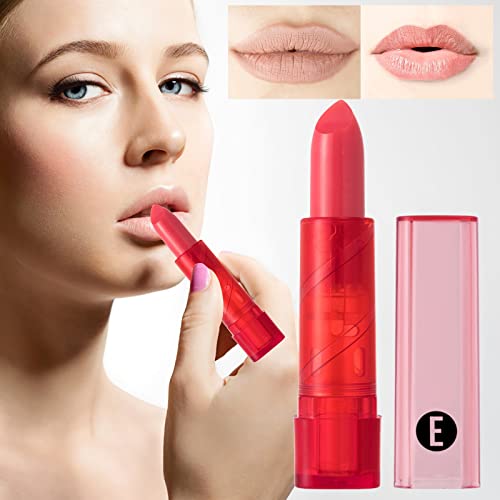 WGUST Jelly Lipstick com cor de flores Alteração de batom durar hidratante e hidratante Mudança de cor, alteração milhar