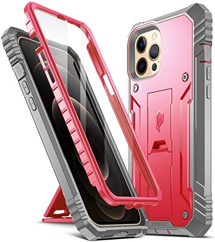 Série de Revolução Poética para iPhone 12 Pro Max 6,7 polegadas de caixa, cobertura protetora à prova de choque dupla de corpo inteiro