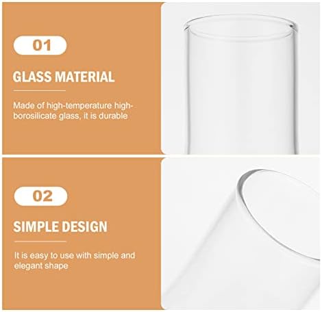 Conjunto de jarra de água de cabeceira de cabeceira: copo transparente de copo para o quarto de mesa de mesa da noite com
