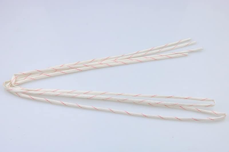 5 mm de 7 mm de tubo amarelo de cera amarelo tubo de cera resistente a fios de fibra de fibra de fibra de vidro resistente