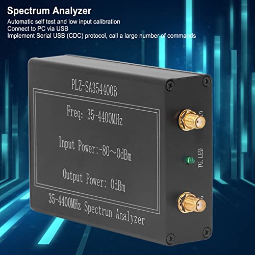 Analisador de frequência portátil, kit de analisador automático de auto -teste kit de baixa entrada de calibração de entrada Resposta sensível para testes elétricos