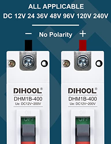 DIHOOL 300 AMP DC DC DO CIRCURTOR DO SISTEMA DE SOLAR DE GRIDA OFF, Desconecte o interruptor para inversor e bateria