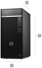 Dell Optiplex 7000 7000 MT Mini Tower Desktop | Core i7-1TB SSD - 16GB RAM - RX 640 | 12 núcleos a 4,9 GHz - 12ª geração
