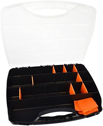 Organizador de compartimento médio dividido Trabalho de caixa de caixa de plástico armazenamento CN02