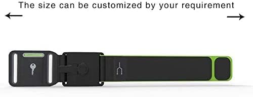 Navitech Black Mobile Thone Impermend Running Suryt Belt - Compatível com smartphone J7L