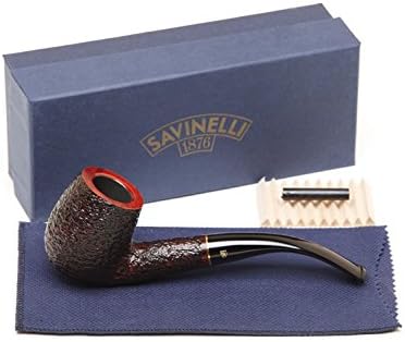 Savinelli Italian Tobacco Smoking Pipes, Roma Rúmida 606 Ks 6mm