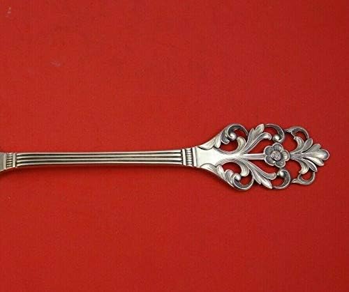 Viking aumentou por Th. Marthinsen norueguês .830 Silver Vegetable Serving colher