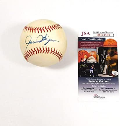 Rollie Fingers assinado OMLB Baseball JSA Auto DA045058 - Bolalls autografados