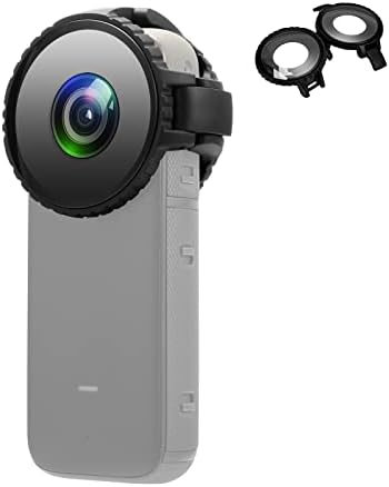 Puluz Lens Guard para Insta360 One X2, Tampa de lente de vidro de proteção para Insta360 One X2 Action Camera Acessório