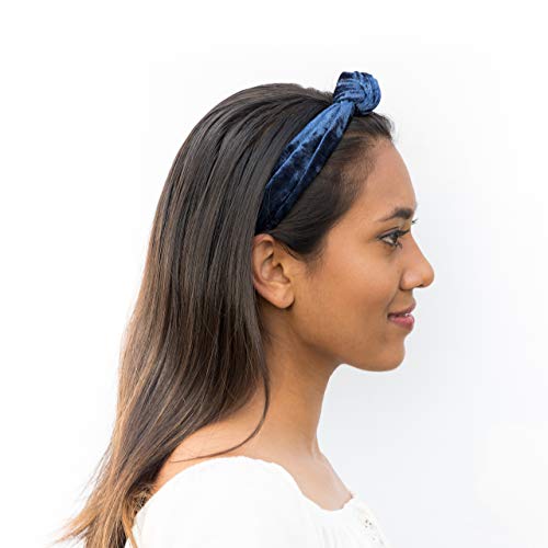 5 Bandas de cabeça de veludo para mulheres para mulheres com várias faixas de cabeça elegante para mulheres e meninas