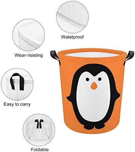 Bolsa de lavanderia de pinguins