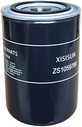 ZS1059789 Xisisun filtro de óleo compatível e adequado Compressores de ar de reposição O elemento de filtro de óleo