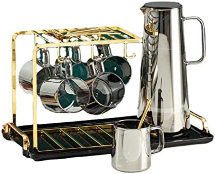 Famyngl Glass Garday Garday Jar Kettle Transparente Coffee Pot Tea Jug Jar