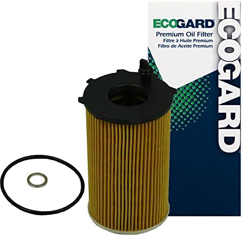 ECOGARD X6127 Filtro de óleo de motor de cartucho premium para óleo convencional se encaixa em Kia Sorento 3.3L 2014-2018,