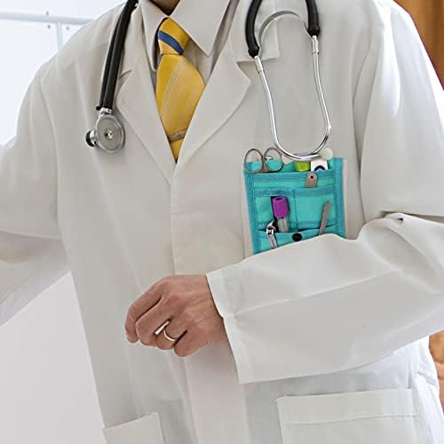 Gadgets de escritório de Kisangel Nurse de bolso de bolso de golas de golses organizador de bolso enfermeiro bolsas