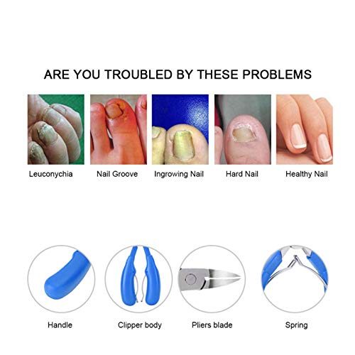 Pedicure Cutter Tool Cutticle Nipper unhas Cutícula de alicate para homens e mulheres para uso doméstico para cuidados com as unhas para diferentes unhas