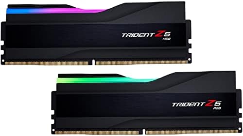 G.Skill Trident Z5 RGB Series 64GB 288 pinos SDRAM DDR5 6000 CL30-40-40-96 1,40V Memória da mesa de mesa de canal dual