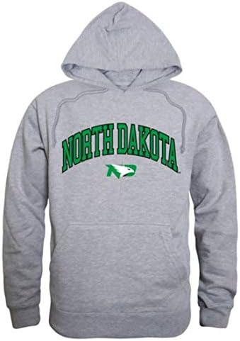 Universidade de Dakota do Norte Fighting Sioux Campus Hoodie Sorto Heather Gray