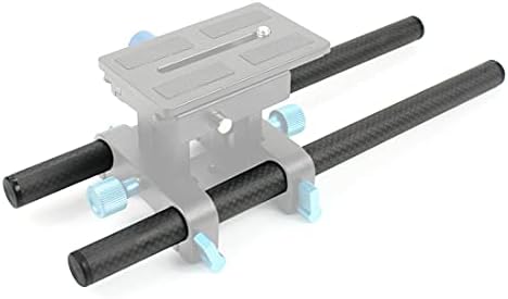 Feichao 2pcs D15mm Rails de câmera 10cm / 25cm / 30cm / 40cm Cateter de conexão de fibra de carbono para fibra de carbono