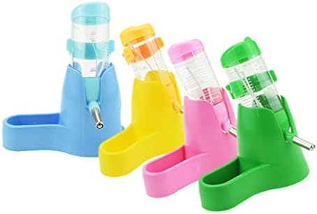 Com a garrafa de água de hamster de base 80ml Dispensador 3 Hut Small Holder Pet 1 Pet outros alimentadores inteligentes para gatos