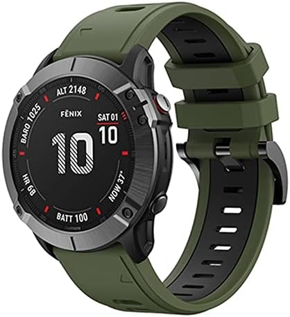 Banda de relógio de silicone twrqa para Garmin Fenix ​​7 7x 7s 6 6Pro 5 5Plus Forerunner 935 945 Instinct S60 Straça pulseira de 22 mm de liberação rápida