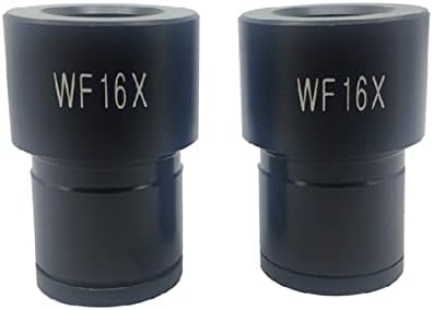 Kit de acessórios para microscópio para adultos um par de microscópio biológico ocular, para vidro óptico WF10X WF15X
