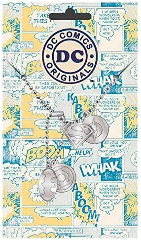DC Comics GB Eye Ltd, logotipos, tag de cachorro, 5 x 3 x 0,1 cm, vários