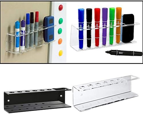 WJDWJ Apagador de apagamento seco, marcador, brechas de suporte do suporte de caneta marcador para quadro branco, organizador