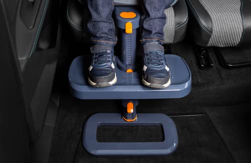 Joelho de joelho no assento do carro descanso para crianças e bebês. O apoio para os pés é compatível com os assentos de reforço