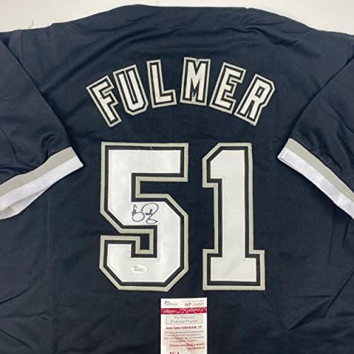Carson Fulmer Autografado/Assinado Jersey Baseball JSA CoA