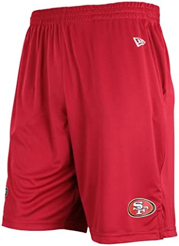 New Era NFL Football Men's Ground Running Performance Casual Shorts