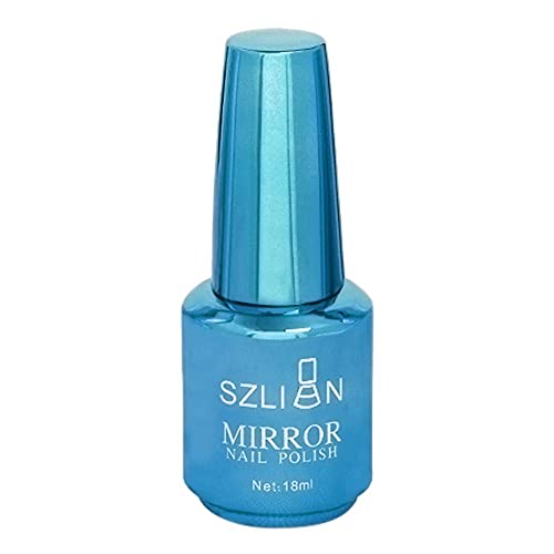 Xiahium Polishish espelho de espelho de revestimento prateado cromado metálico de cor lindos de manicure de manicure