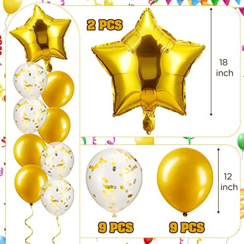 Enfermeiras Semana 2023 Balões Balões de enfermagem Festa de graduação suprimentos de confetes de ouro decoração de graduação
