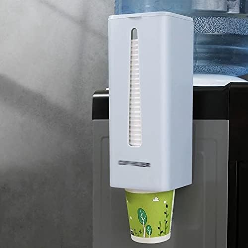 TJLSS Cupo de cilindro único montado na parede Torking Dispensador de água doméstica Caixa de armazenamento de cozinha de cozinha 9x9.4x22cm