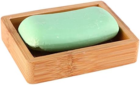 Zerodeko 1pc de sabonete de madeira esponja bandeja de madeira capa de sabonete de madeira economia de sabonete de