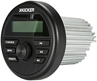 Kicker 46kmc2 Boleiro Hole Media Digital Receptor com Bluetooth/USB para Boat/ATV/UTV