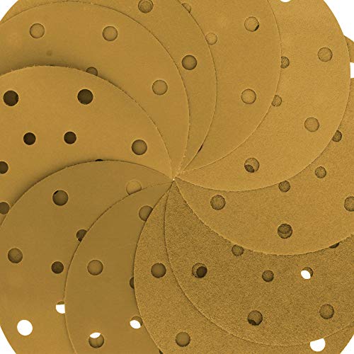 DURA-GOLD GOLD 6 Discos de lixa e interface de densidade suave