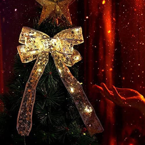 Luzes LED de fita de Natal, luzes de fada de fita brilhantes Luzes de Natal LED, luzes de árvore de Natal, luzes de fita de decoração para a árvore de Natal para ao ar livre, casamentos, jardim, férias, festa