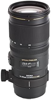 Sigma 70-200mm f/2,8 apo ex DG HSM OS FLD LENS DE TELEO ZOOM DE ABELO GRANDE para a câmera Sony Digital DSLR