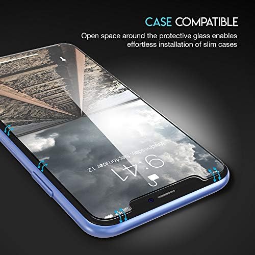 Protetor de tela de pureza para a Apple iPhone 11 e iPhone XR - 3 Pacote de protetor de tela de vidro temperado Compatível