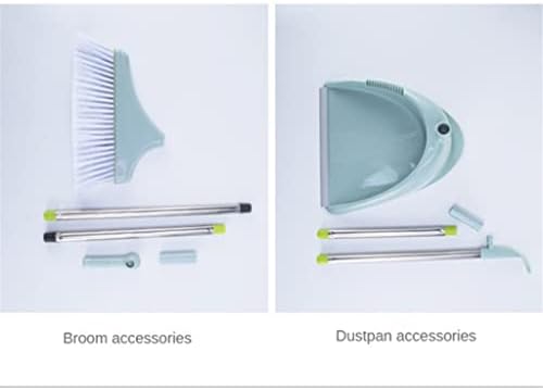 Wodmb Broom e Dustpan Conjunto de borracha Dust dobrável Dobra para piso Prave home Products Housed Sweeper Plastic Plástico