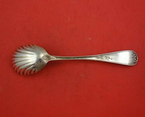 Hindostanee de Gorham Sterling Silver Preserve Spoon 7 Servindo talheres