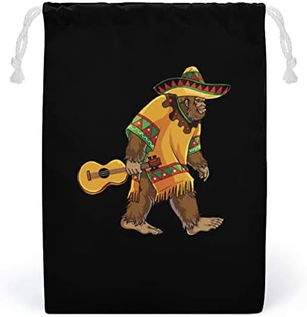 Bigfoot Sasquatch México Bolsa de Armazenamento México Saco de Bolsa de Bolsa de Chave de Chaves Reutil