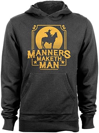 Geek Teez Manners Maketh Man II Hoodie feminina