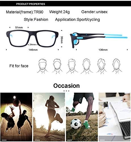 Runcos Sport Goggles Protetive Segurança óculos de basquete para homens