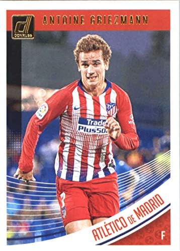 2018-19 Donruss 46 Antoine Griezmann Atlético de Madrid Card de Comércio de Futebol