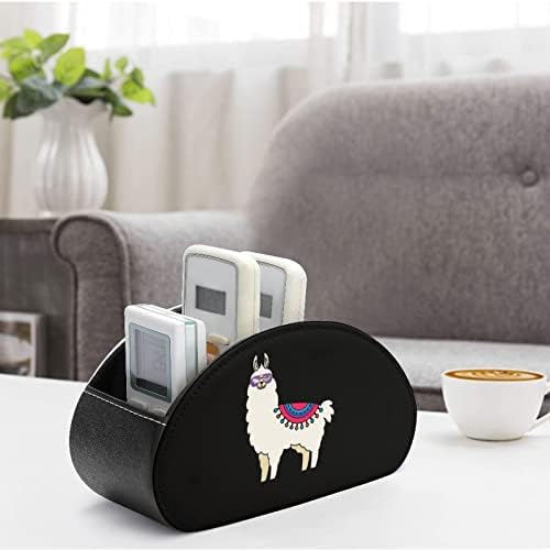 Funny Lhama Alpaca TV Impresso TV Remote Organizer Box Controle