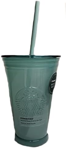 Starbucks 50th Anniversary Recycled Glass Cold Cup, 16 fl oz