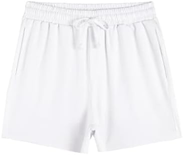Deyeek Mens 5,5 polegadas Lounge Pijama shorts de algodão seco rápido shorts shorts elásticos de ginástica atlética